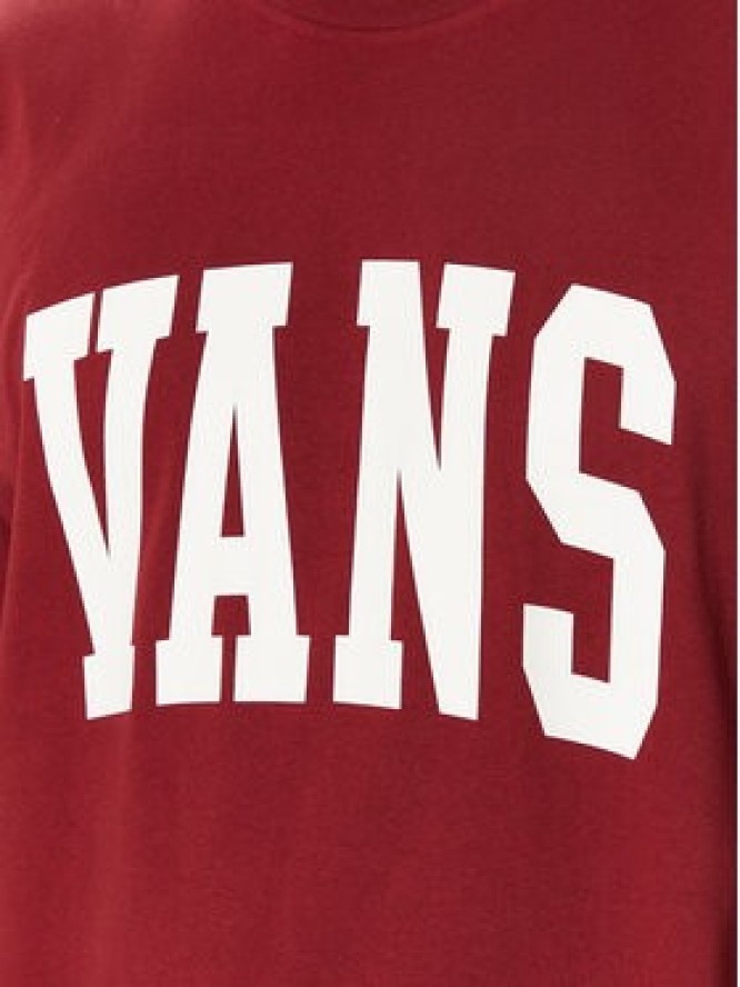 Vans T-Shirt Varsity VN00003B Czerwony Classic Fit