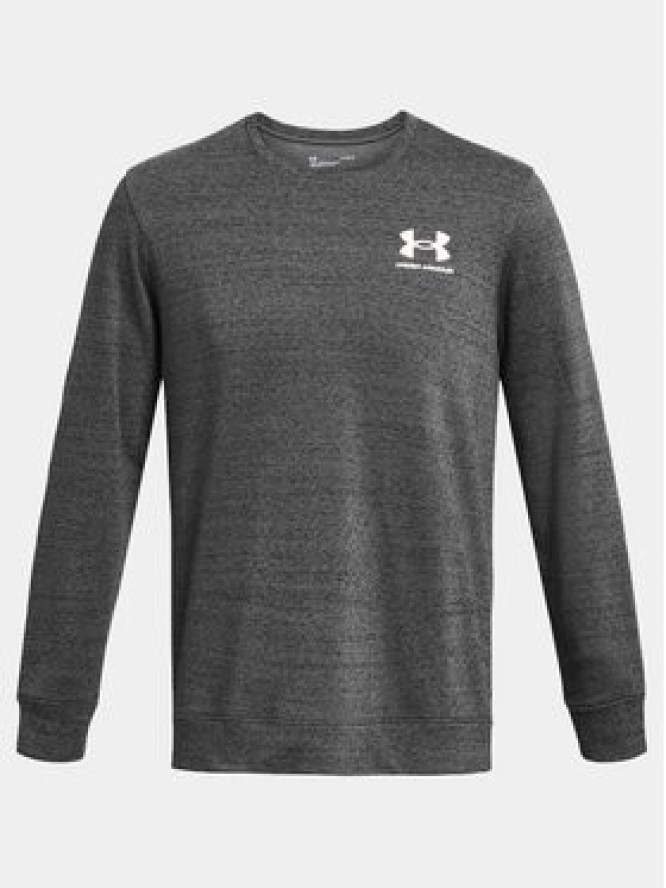 Under Armour Bluza Ua Rival Terry Lc Crew 1370404-025 Szary Loose Fit