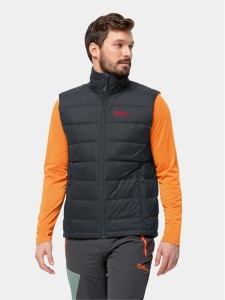 Jack Wolfskin Kamizelka Ather 1207691 Czarny Regular Fit