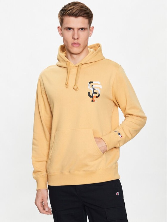 Champion Bluza 218919 Żółty Regular Fit