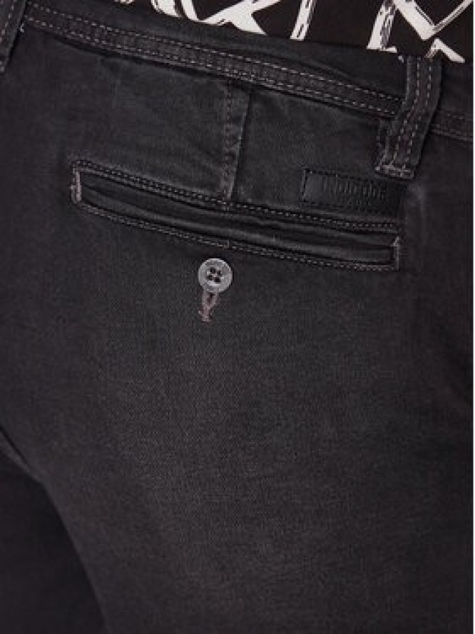 INDICODE Szorty jeansowe Ramon 70-541 Czarny Regular Fit