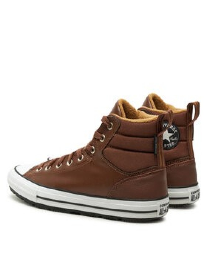 Converse Trampki Chuck Taylor All Star Berkshire Boot Water-Repellent A08562C Brązowy