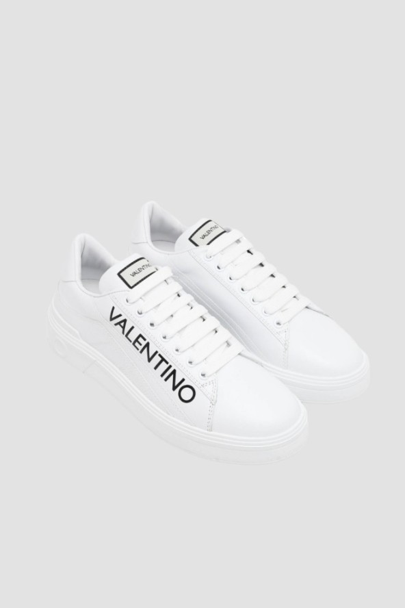 VALENTINO Białe sneakersy REY LACE-UP