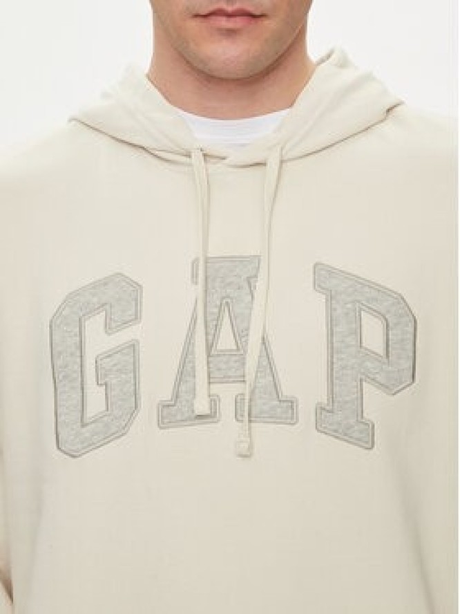 Gap Bluza 868453-02 Beżowy Regular Fit