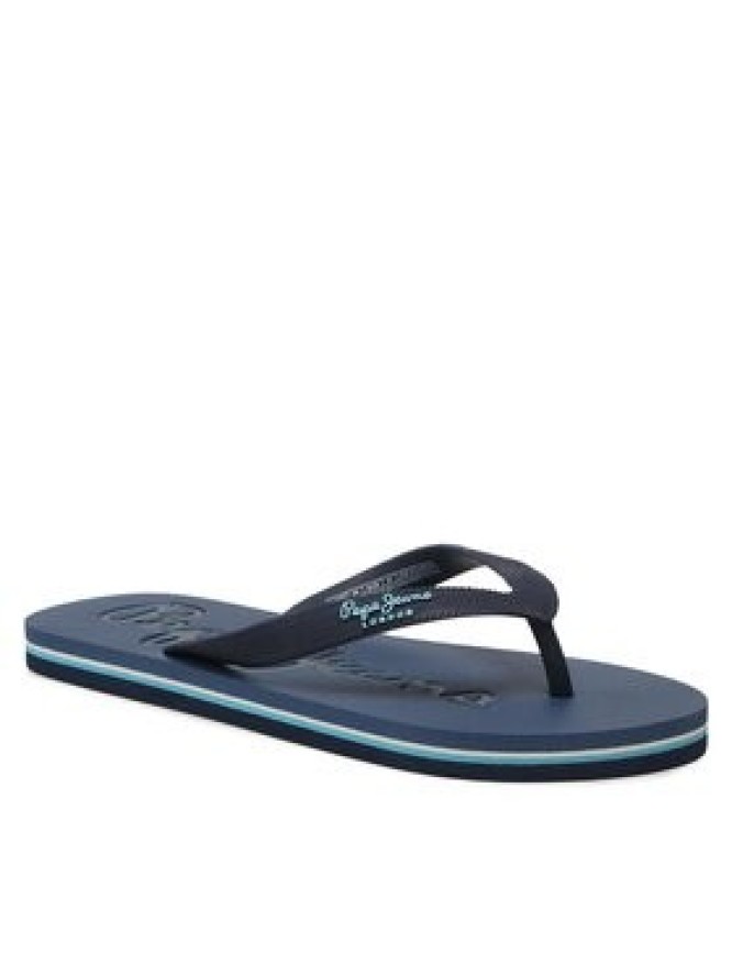 Pepe Jeans Japonki Bay Beach Logo M PMS70129 Granatowy