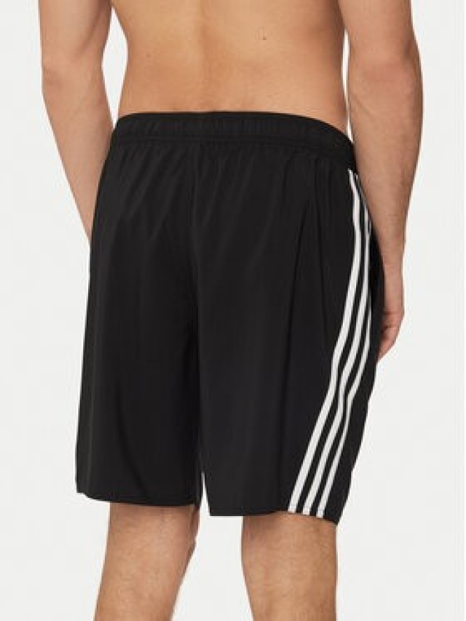 adidas Szorty kąpielowe 3-Stripes CLX HT4358 Czarny Regular Fit