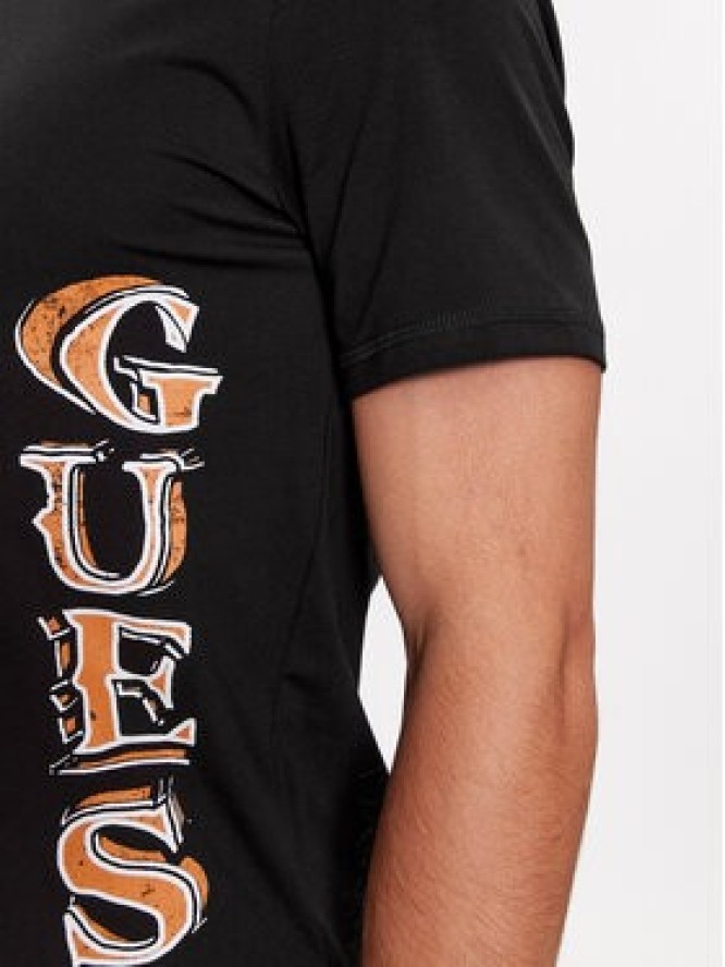 Guess T-Shirt M4RI30 J1314 Czarny Slim Fit