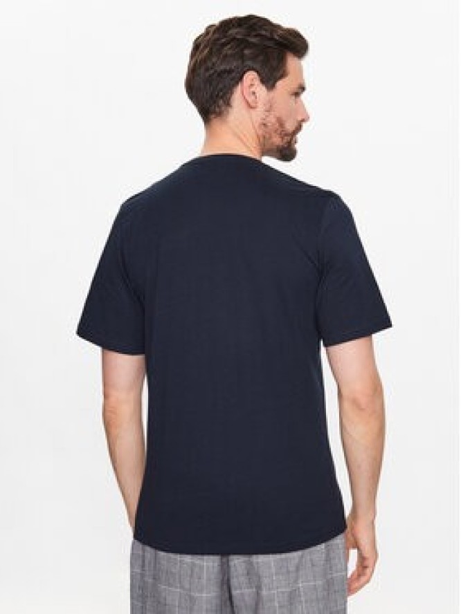 Jack&Jones T-Shirt Navigator 12229758 Granatowy Standard Fit