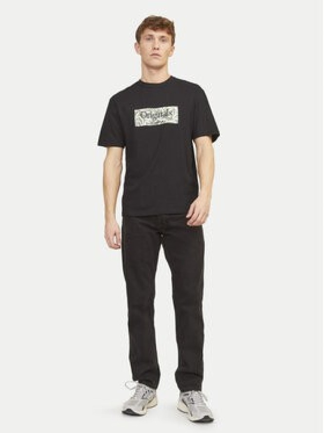 Jack&Jones T-Shirt Lafayette 12250436 Czarny Relaxed Fit