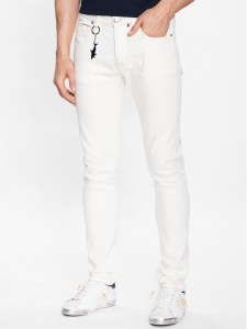 Paul&Shark Jeansy 23414102 Écru Slim Fit