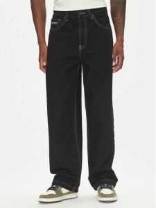 DC Jeansy Worker Baggy Denim Rbt ADYDP03079 Granatowy Baggy Fit