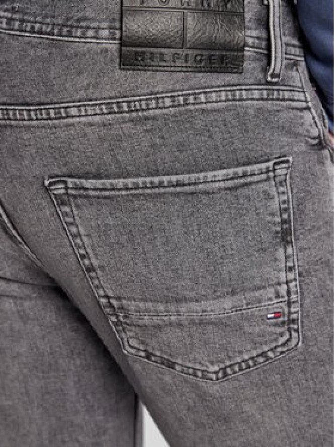 Tommy Hilfiger Jeansy Denton MW0MW29600 Szary Straight Fit