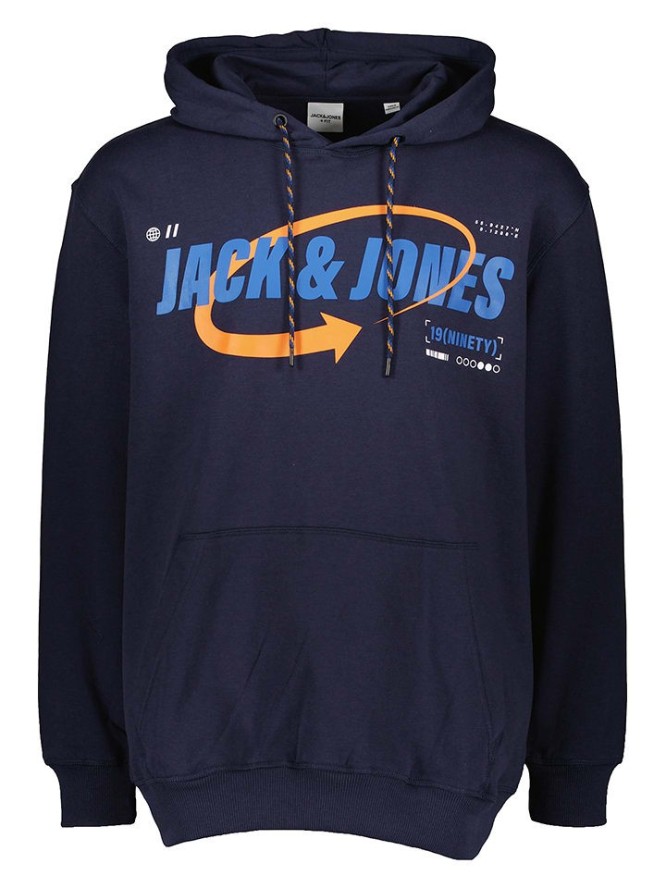 JACK & JONES PLUS Bluza w kolorze granatowym rozmiar: 3XL