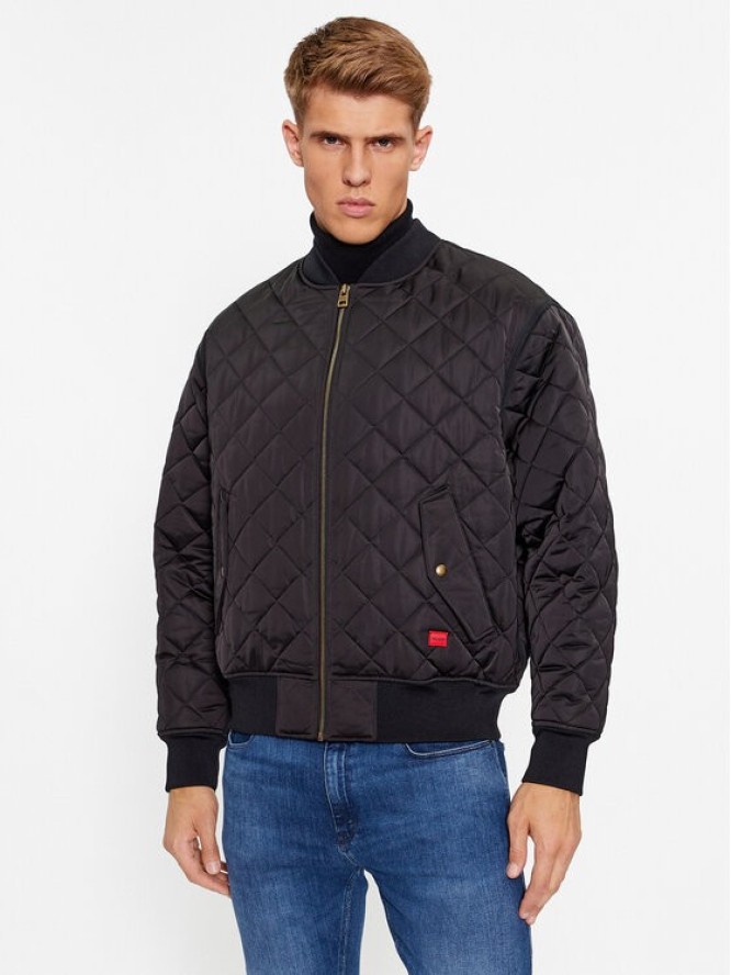 Hugo Kurtka bomber Bonod2341 50496402 Czarny Regular Fit