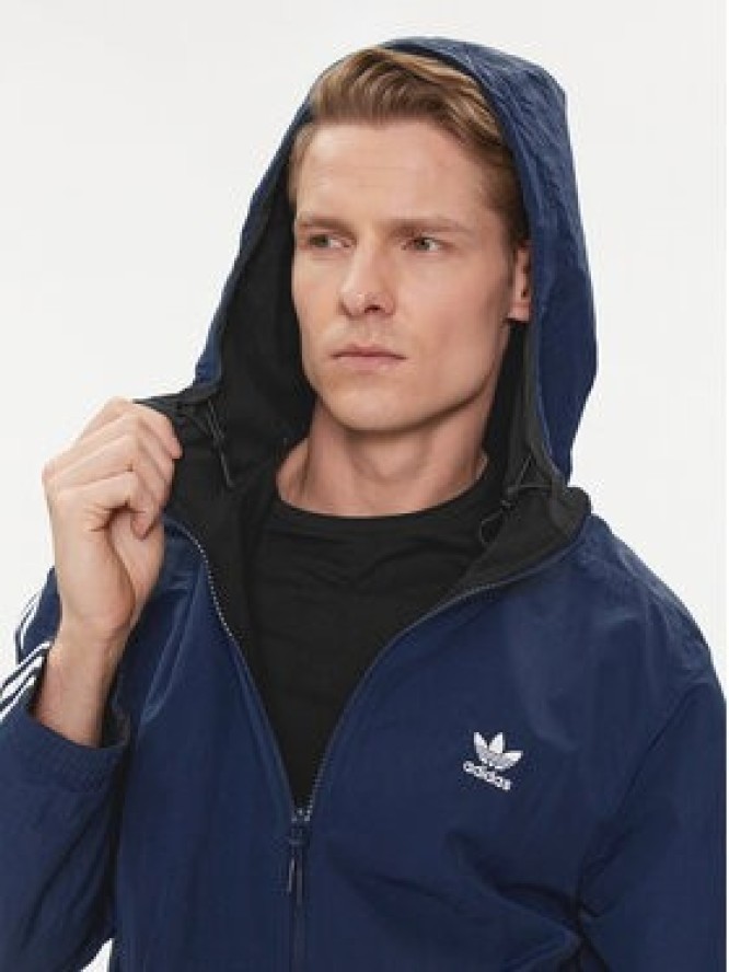 adidas Kurtka przejściowa Reversible Polar Fleece HL9188 Granatowy Regular Fit