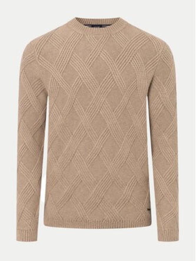 JOOP! Sweter 17 JK-28Diamondo 30043058 Beżowy Modern Fit