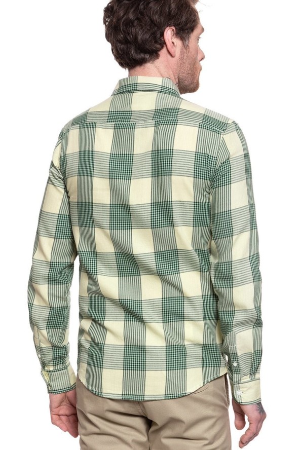 WRANGLER LS 1 PKT SHIRT ARTICHOKE GREEN W5F13OG14