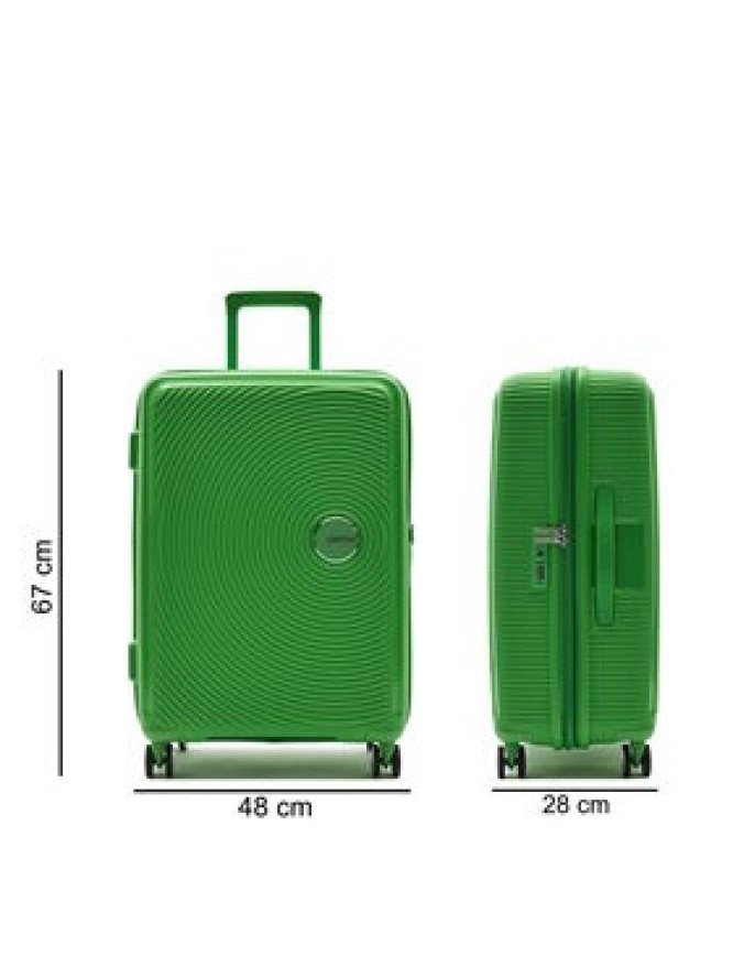 American Tourister Walizka średnia Soundbox 88473-1385-1INU Zielony