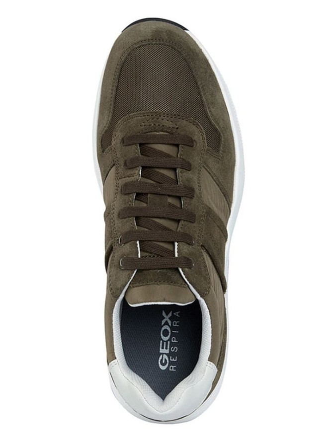 Geox Sneakersy "Molveno" w kolorze zielonym rozmiar: 41