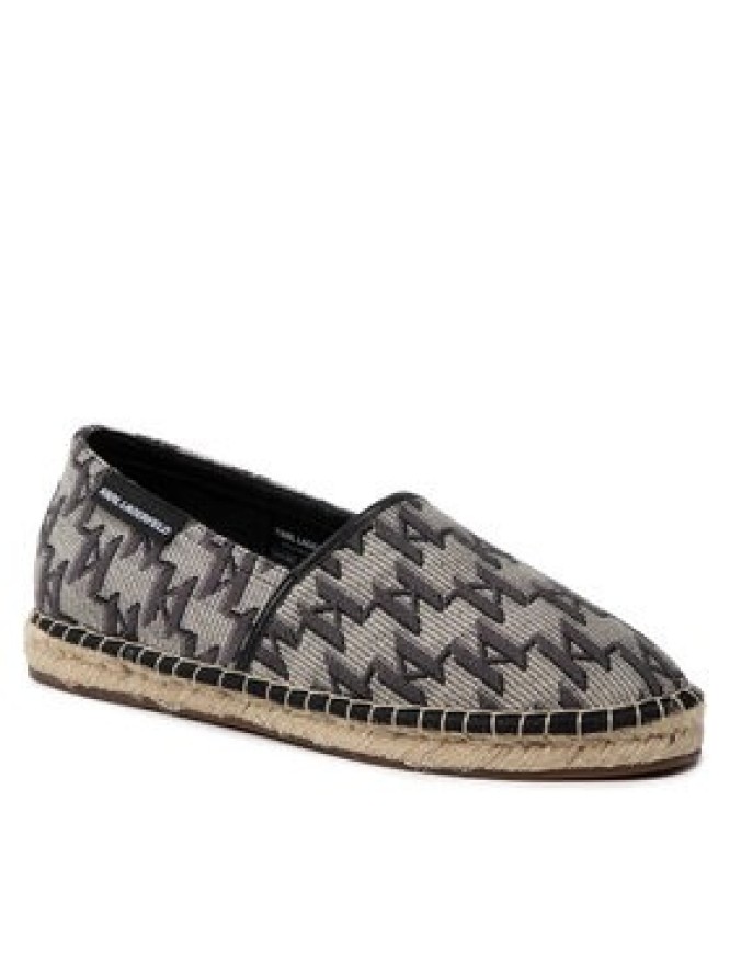 KARL LAGERFELD Espadryle KL70109 Szary