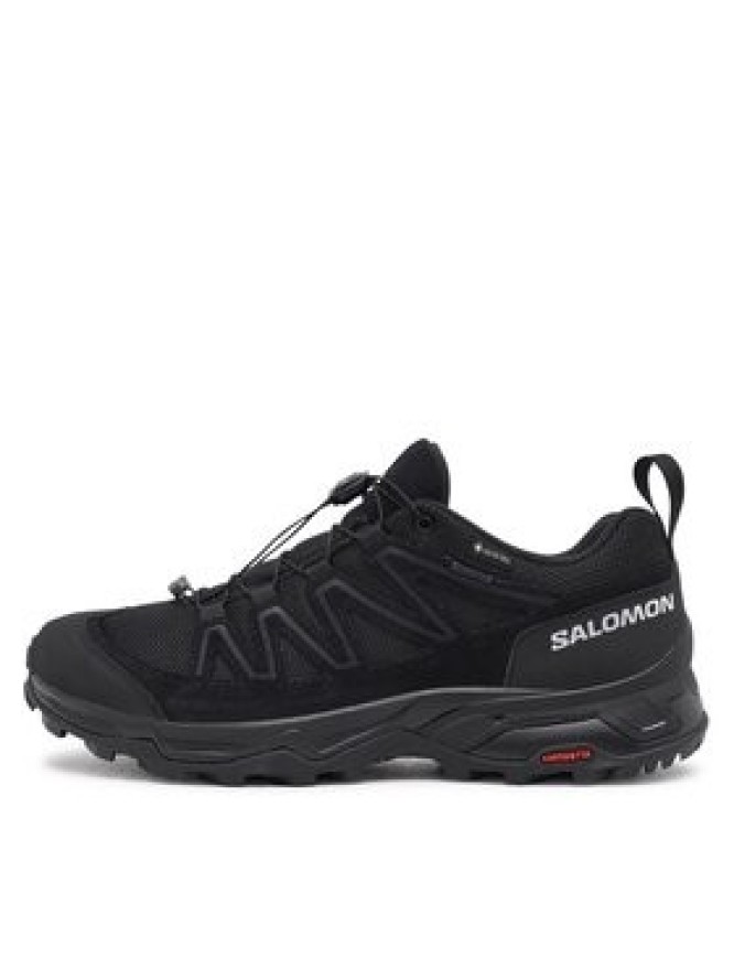 Salomon Sneakersy X Ward Leather GORE-TEX L47182300 Czarny