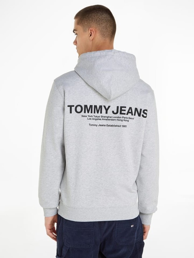 TOMMY JEANS Bluza w kolorze jasnoszarym rozmiar: M