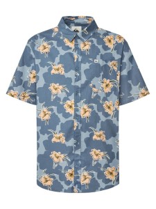 Quiksilver Koszula Apero Classic Ss EQYWT04605 Niebieski Regular Fit