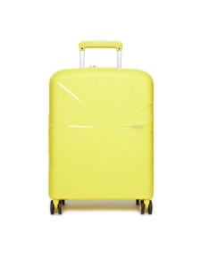 American Tourister Walizka kabinowa Spinner MD5-06002 Żółty