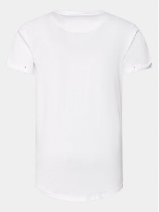 INDICODE T-Shirt Chill 40-934 Biały Regular Fit