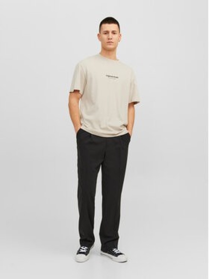 Jack&Jones T-Shirt Vesterbro 12240121 Beżowy Relaxed Fit