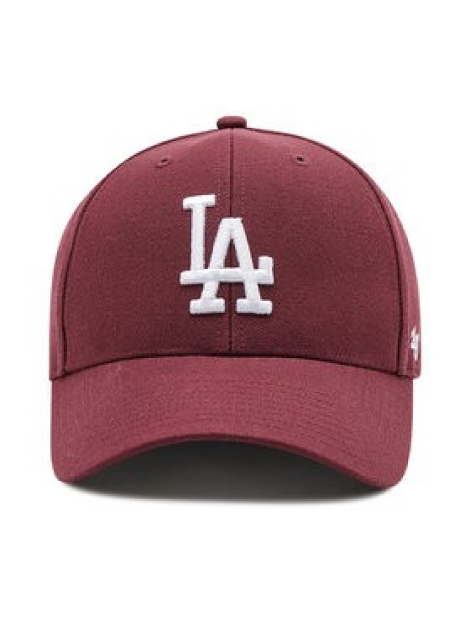 47 Brand Czapka z daszkiem Los Angeles Dodgers B-MVP12WBV-KMA Bordowy