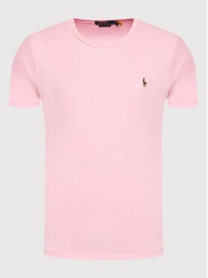 Polo Ralph Lauren T-Shirt 710740727010 Różowy Slim Fit