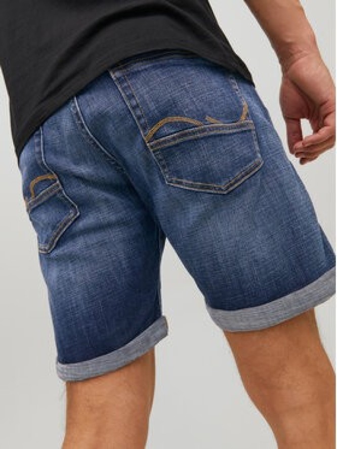 Jack&Jones Szorty jeansowe Chris 12236192 Niebieski Relaxed Fit