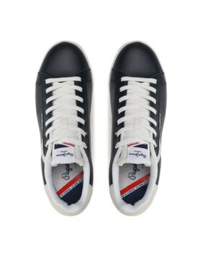 Pepe Jeans Sneakersy Player Basic PMS30902 Granatowy