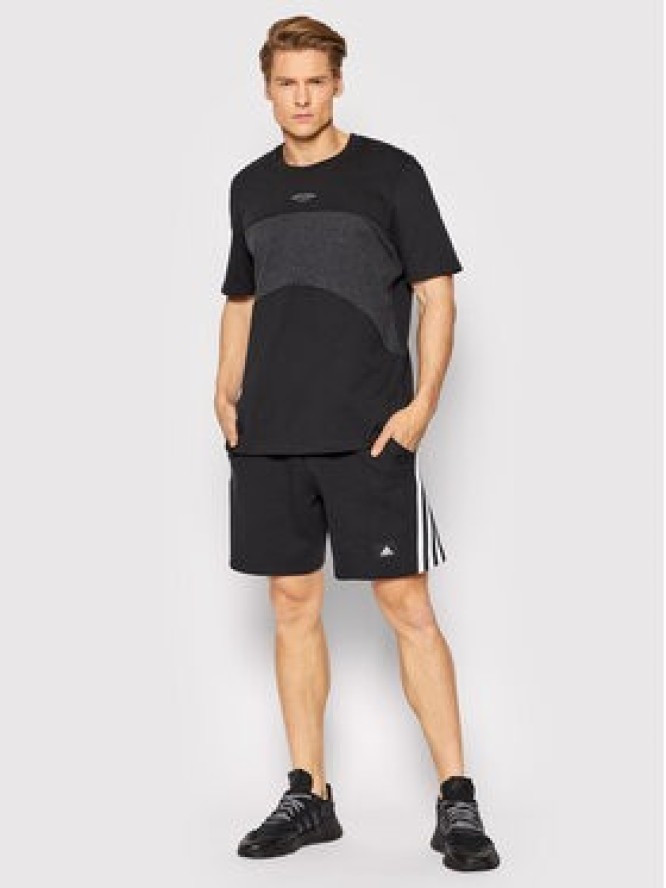 adidas T-Shirt R.Y.V. Basic HC9470 Czarny Regular Fit