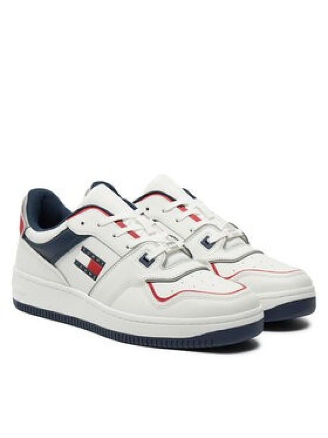 Tommy Hilfiger Sneakersy Retro Basket EM0EM01463 Biały