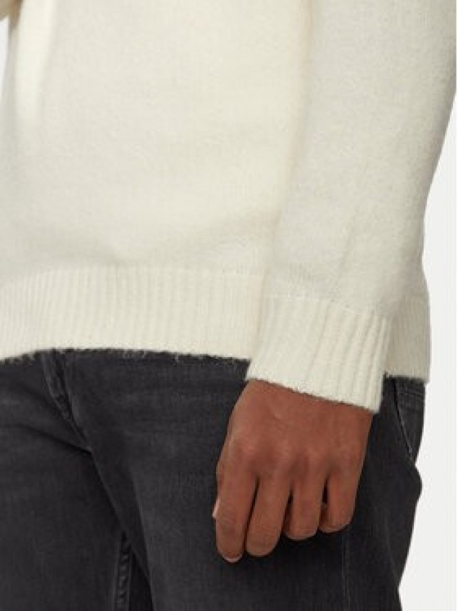 Jack&Jones Sweter Ollie 12241817 Écru Relaxed Fit