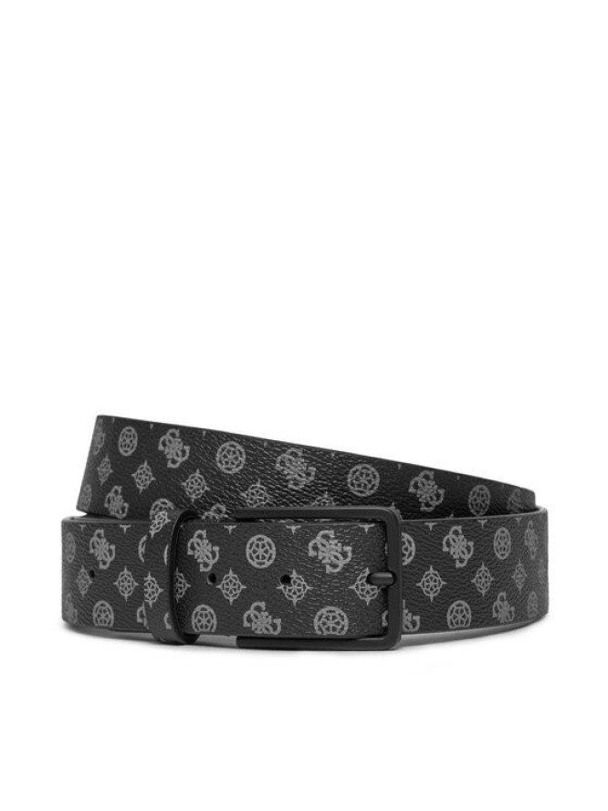 Guess Pasek Męski Micro Peony Eco Belts BM7793 P4135 Czarny