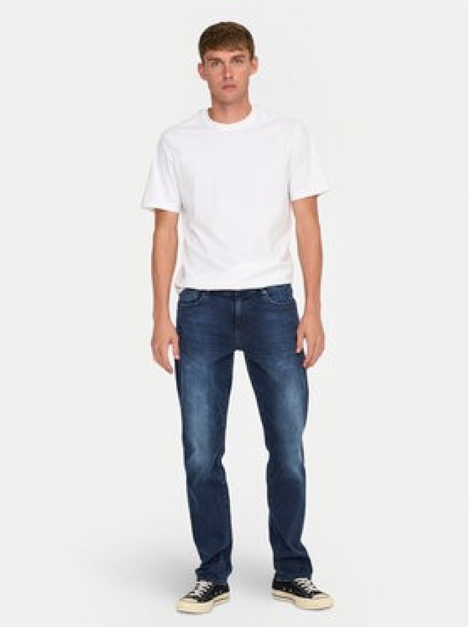 Only & Sons Jeansy 22032697 Granatowy Slim Fit