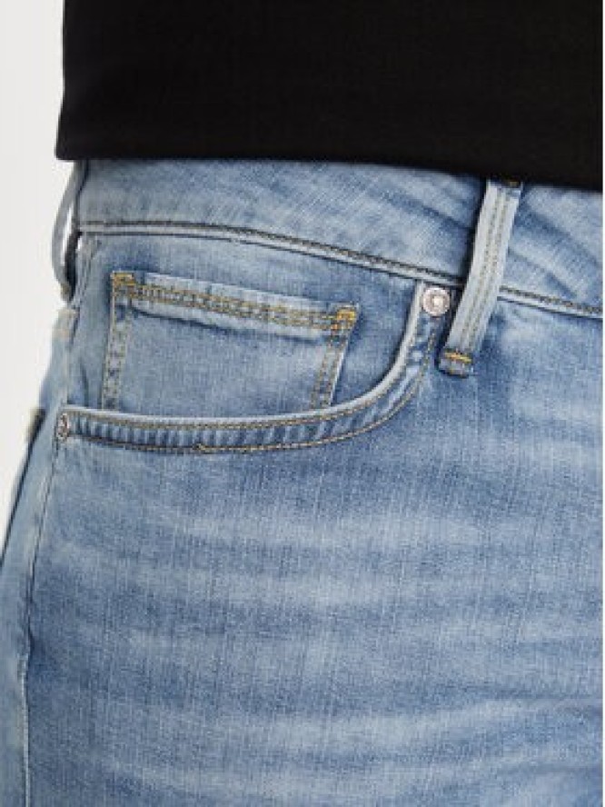 Guess Szorty jeansowe M4GD03 D4Z25 Niebieski Slim Fit