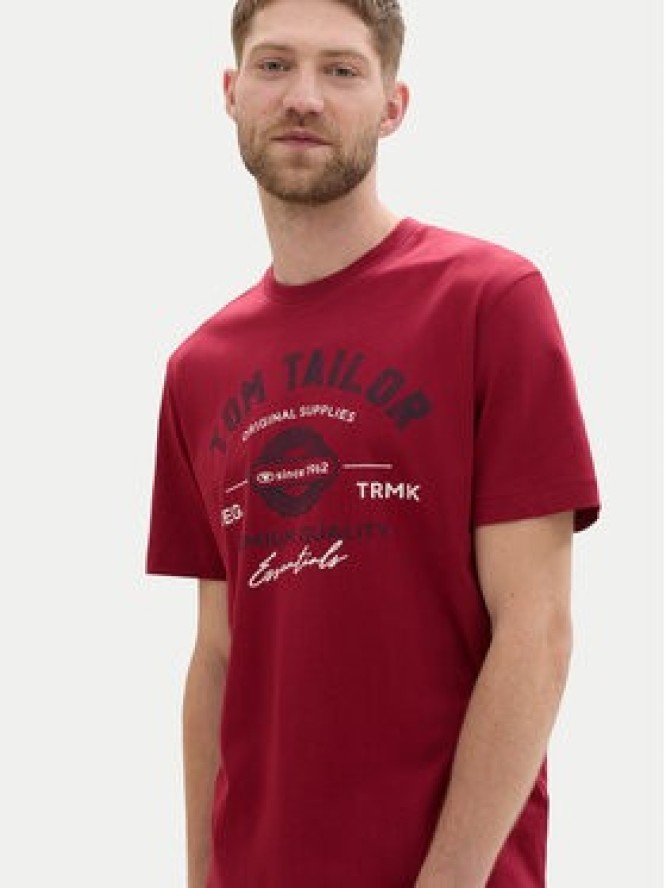 Tom Tailor T-Shirt 1037735 Czerwony Regular Fit