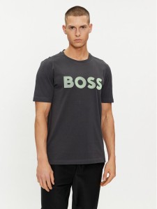 Boss T-Shirt 50512866 Szary Regular Fit