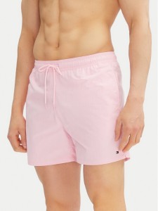 Tommy Hilfiger Szorty kąpielowe UM0UM03477 Różowy Regular Fit
