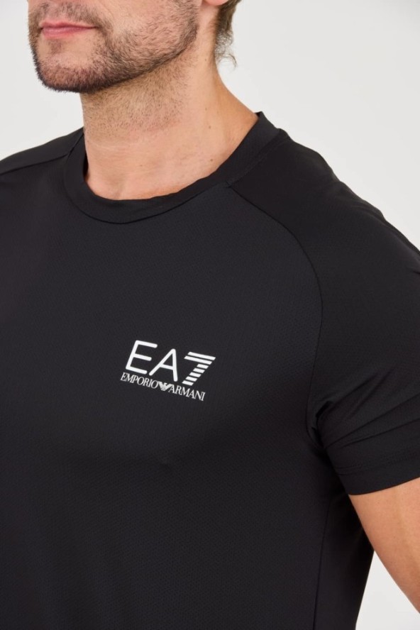 EA7 Czarny t-shirt Ventus 7