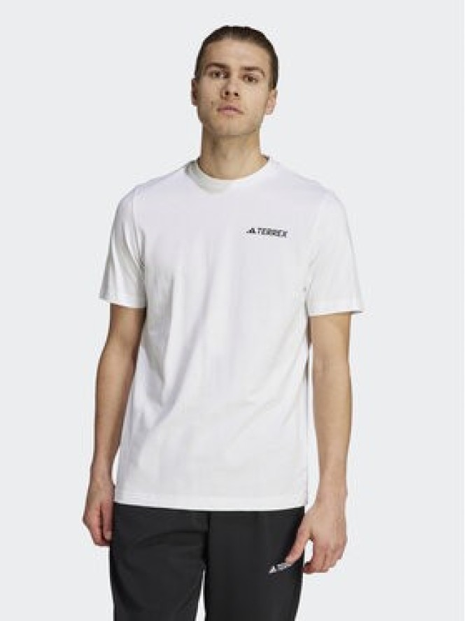 adidas T-Shirt IL2648 Biały Regular Fit