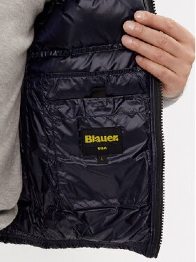 Blauer Kamizelka 23WBLUX03100 Niebieski Regular Fit