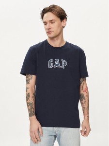 Gap T-Shirt 570044-03 Granatowy Regular Fit