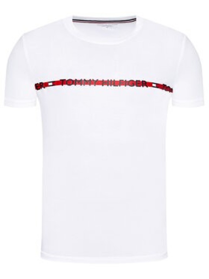 Tommy Hilfiger T-Shirt Logo UM0UM01915 Biały Regular Fit