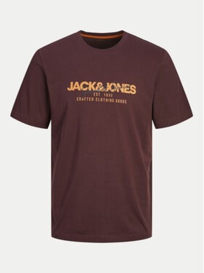 Jack&Jones T-Shirt Alvis 12256803 Czerwony Standard Fit