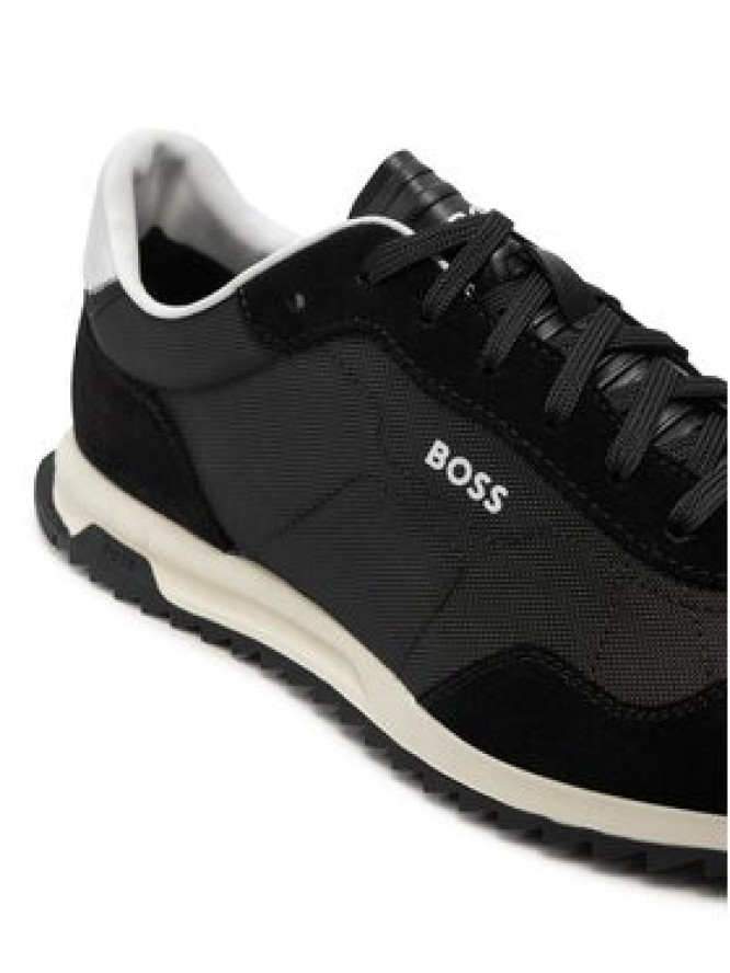 Boss Sneakersy Zayn Lowp sdtx 50517276 Czarny